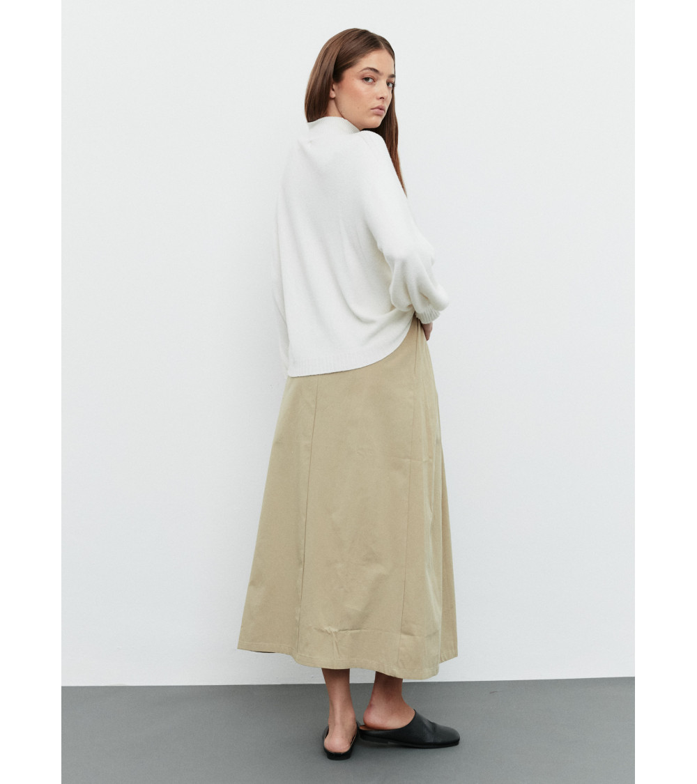 Sandalia Plana Mujer | Bershka Sandalia Plana Hebilla Crudo - Bellavista